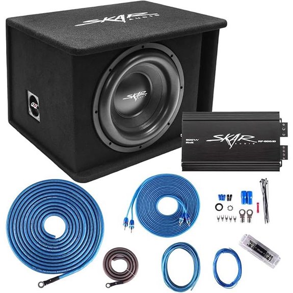 Skar Audio 12 1,200W SDR Subwoofer Bass Package