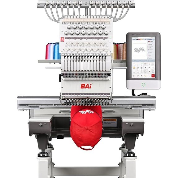 BAi Mirror 15 Needles Embroidery Machine 1200SPM