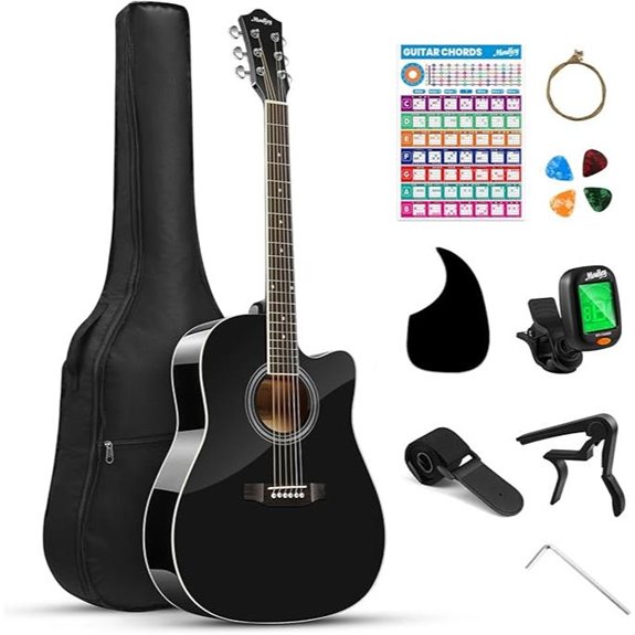 Moukey 41 Acoustic Guitar Set with Accessories