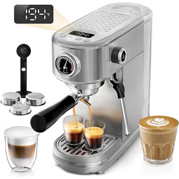 HIBREW H10B 51mm Espresso Machine with Display