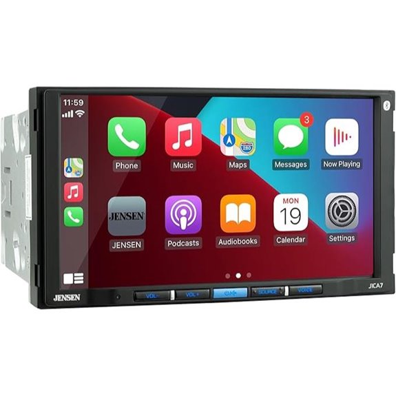 JENSEN 7-inch CarPlay Android Auto Touchscreen Stereo