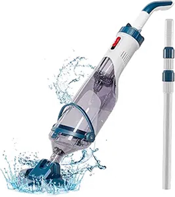 Pool Vacuum for Above Ground Pools with Telescopic Pole