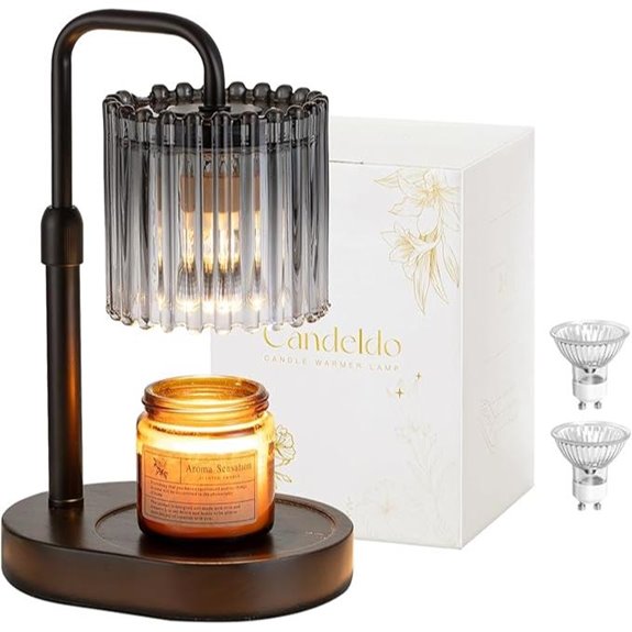 Dimmable Candle Warmer Lamp with Timer