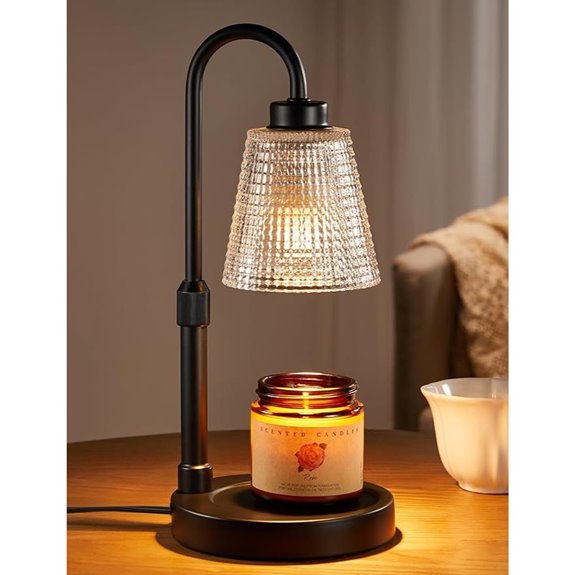 Innqoo Candle Warmer Lamp with Timer & Dimmable