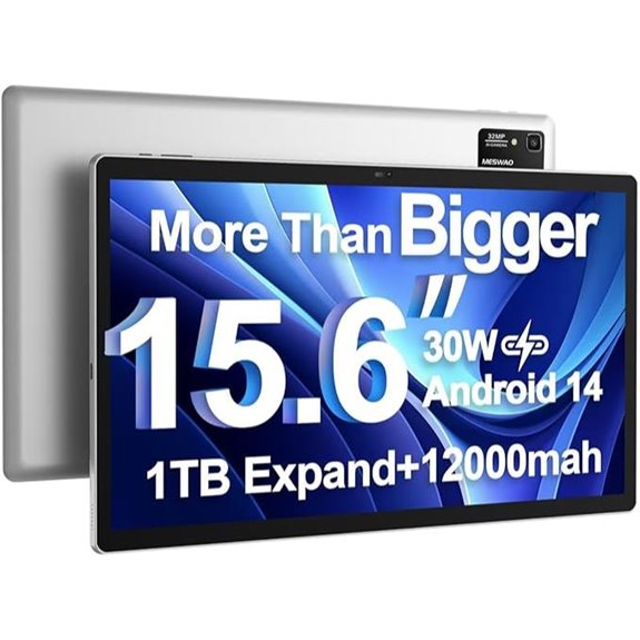 15.6 Android 14 Tablet with 12GB RAM and 1TB Storage