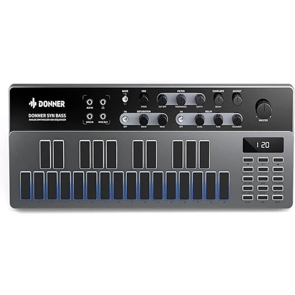 Donner Essential B1 Analog Bass Synth & Sequencer