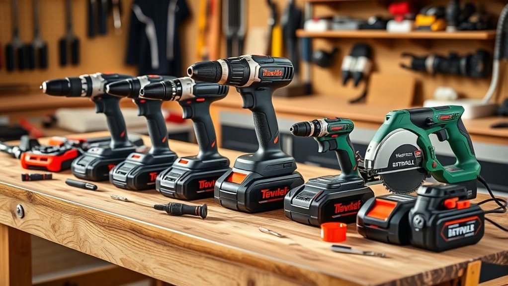 battery life tool variety