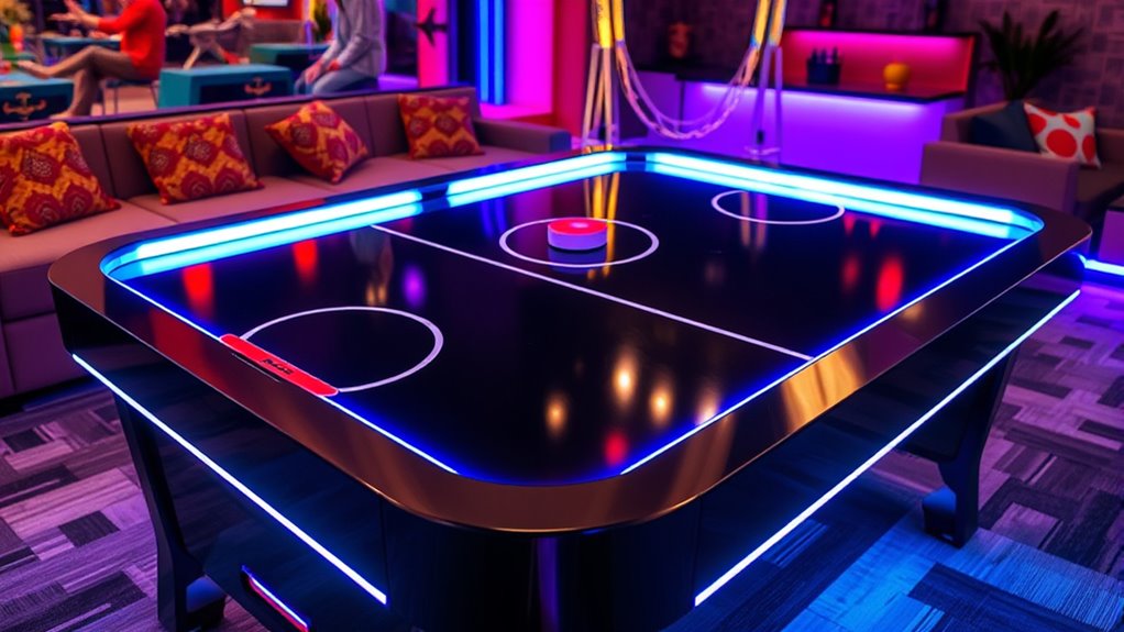 choosing the right air hockey table
