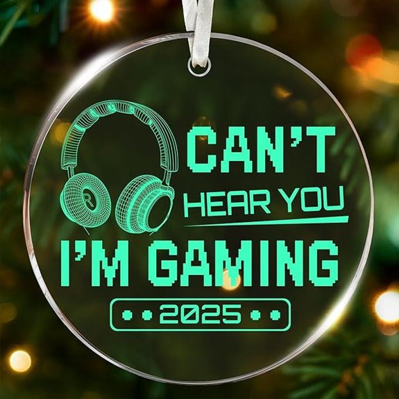 Gaming Gamer Ornaments for Christmas Tree