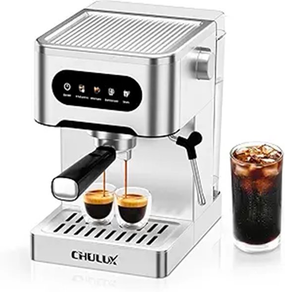 CHULUX Cold Brew Espresso Machine with Steam Wand