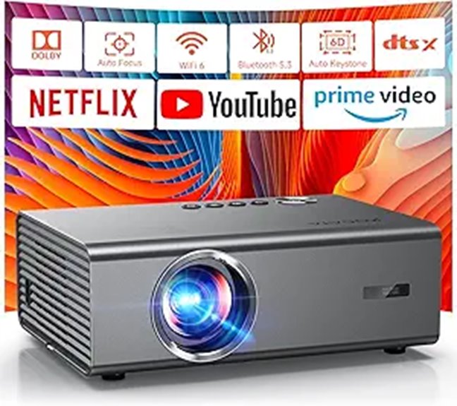 Kogata 4K Smart Projector with WiFi HDR10