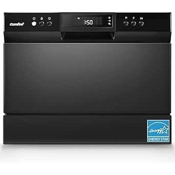 COMFEE Countertop Dishwasher Energy Star 6 Settings