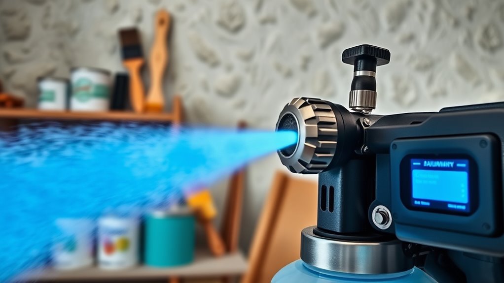 consider spray pattern flexibility