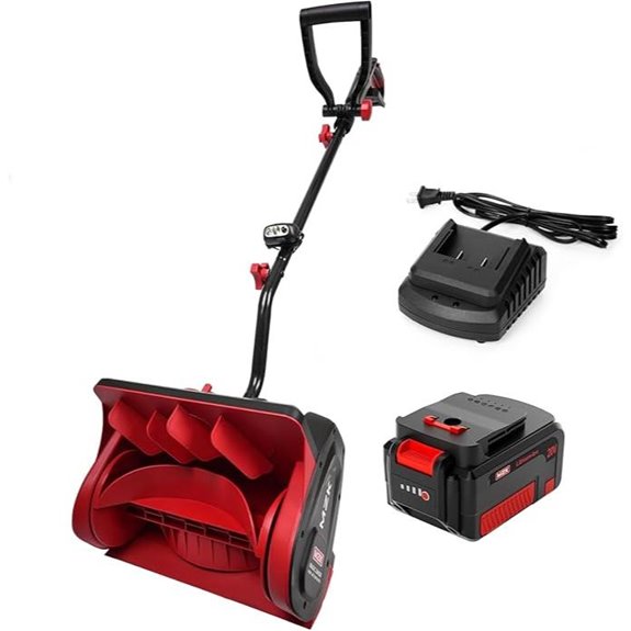 MZK Cordless Snow Shovel with Battery and Charger