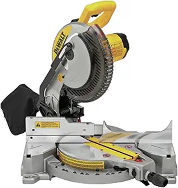 DEWALT Miter Saw Single Bevel Compound 10-Inch 15-Amp (DWS713)