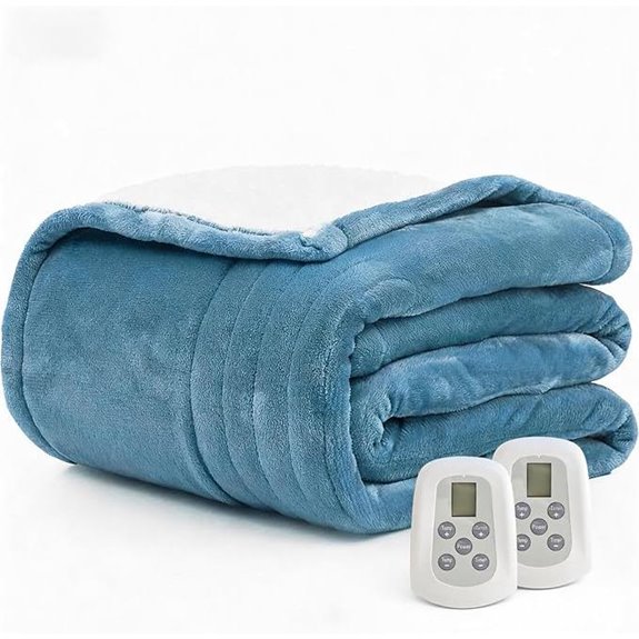 Heated King Electric Blanket with Dual Control