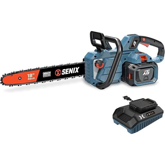 SENIX 60V 18 Battery Electric Chainsaw