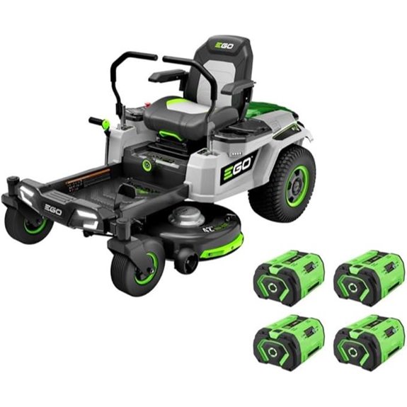 EGO Power+ 42 Electric Riding Lawn Mower with Batteries