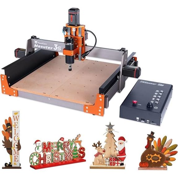 FoxAlien Masuter 3S CNC Router with NEMA 23 Stepper