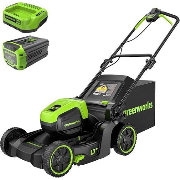 Greenworks 60V 17 Brushless Cordless Lawn Mower