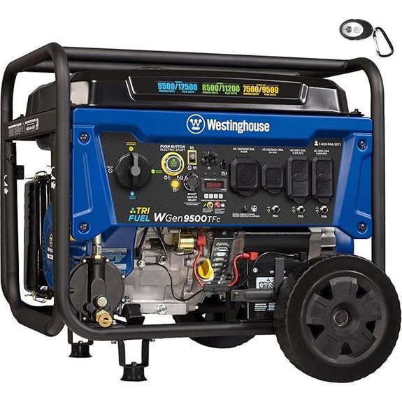 Westinghouse 12500W Tri-Fuel Portable Home Generator