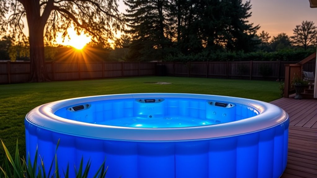 hot tub size efficiency durability