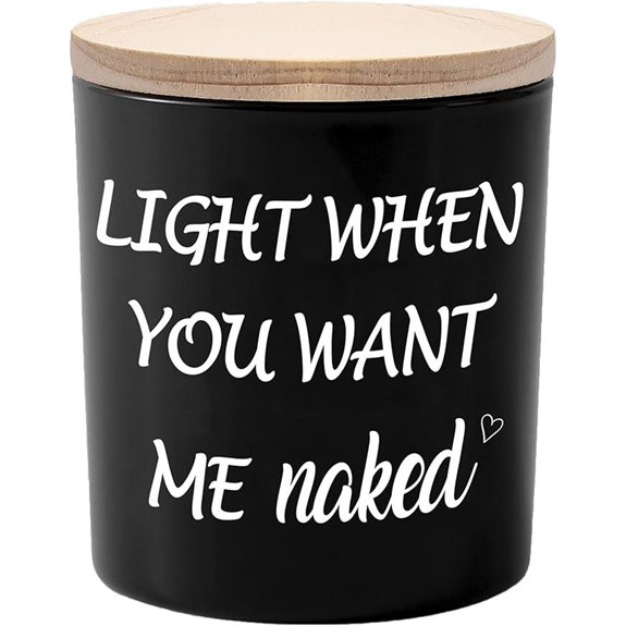 Funny Scented Soy Candle for Men and Boys