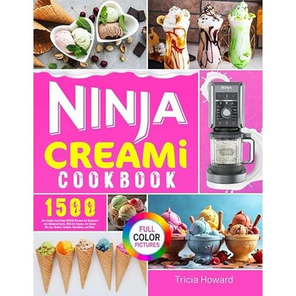 Ninja CREAMi Cookbook: 1500+ Recipes for Ice Cream & More