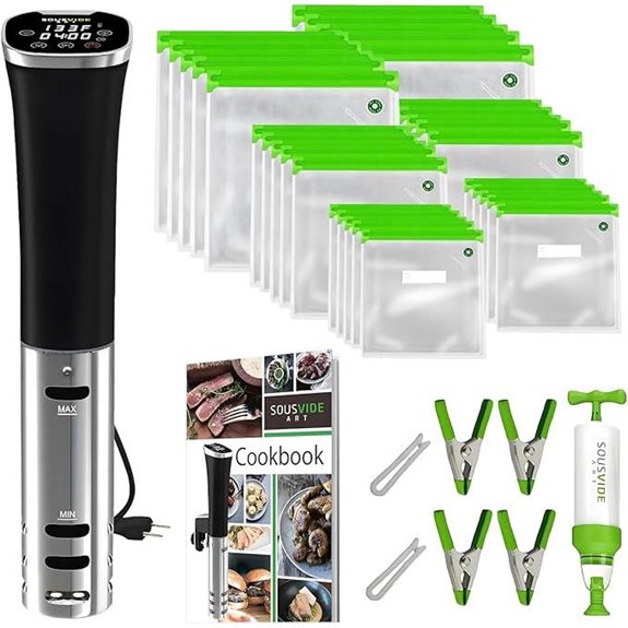 SousVide Art Immersion Cooker Kit with Accessories