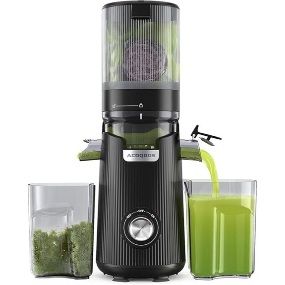 ACOQOOS Juicer with Wide Chute and Cold Press Technology
