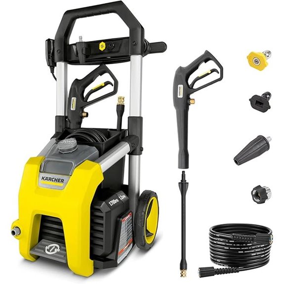 Kärcher K1700 Pressure Washer with Nozzles & Tank