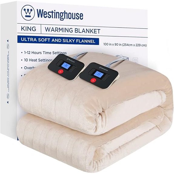 Westinghouse King Size Heated Electric Blanket