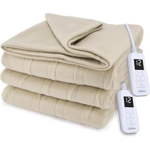 Sunbeam King Size Heated Electric Blanket (Royal Ultra Fleece)