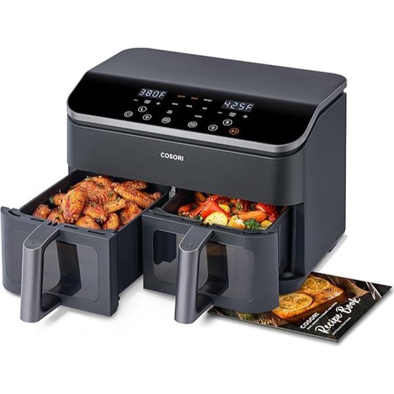 COSORI Dual Air Fryer 9Qt with 10 Functions