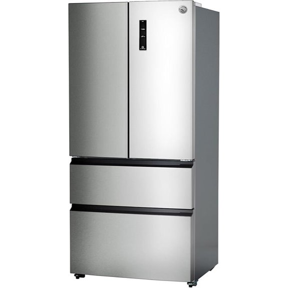 large capacity french refrigerator