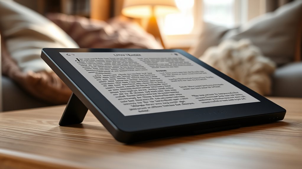 large screen reading essentials