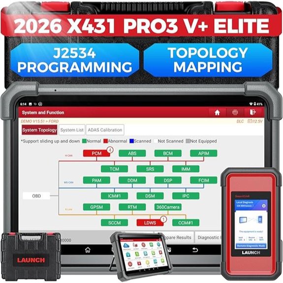Launch X431 PRO3 V+ Elite Diagnostic Scanner