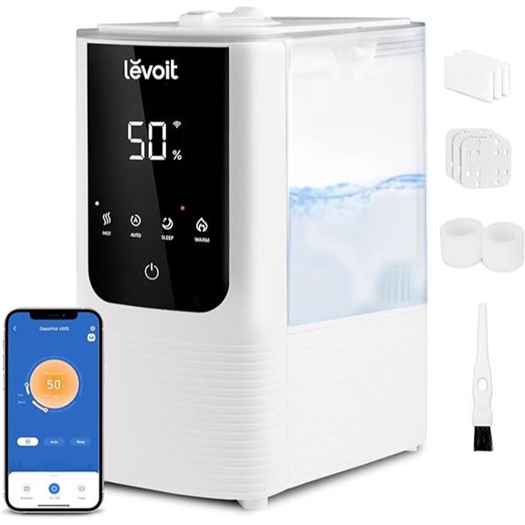 Levoit 4.5L Warm/Cool Mist Humidifier with Auto