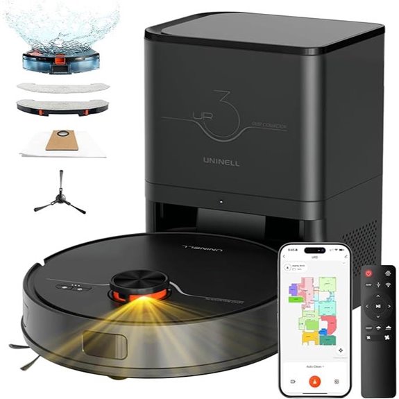 Robot Vacuum & Mop Combo with Lidar Navigation