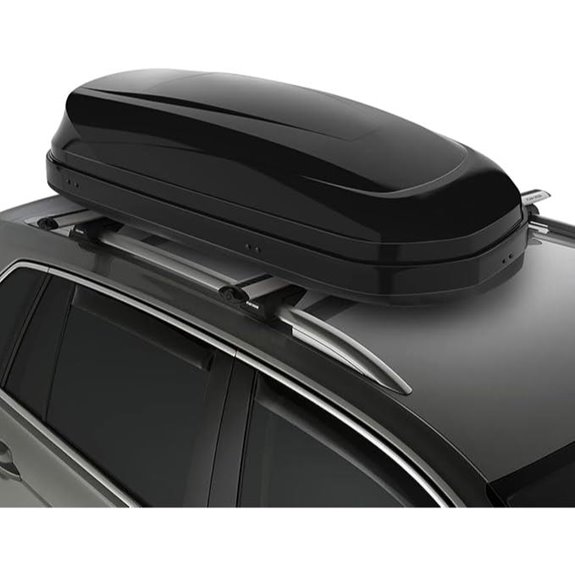 DNA Motoring Lockable Roof Cargo Carrier (110 Lb Capacity)