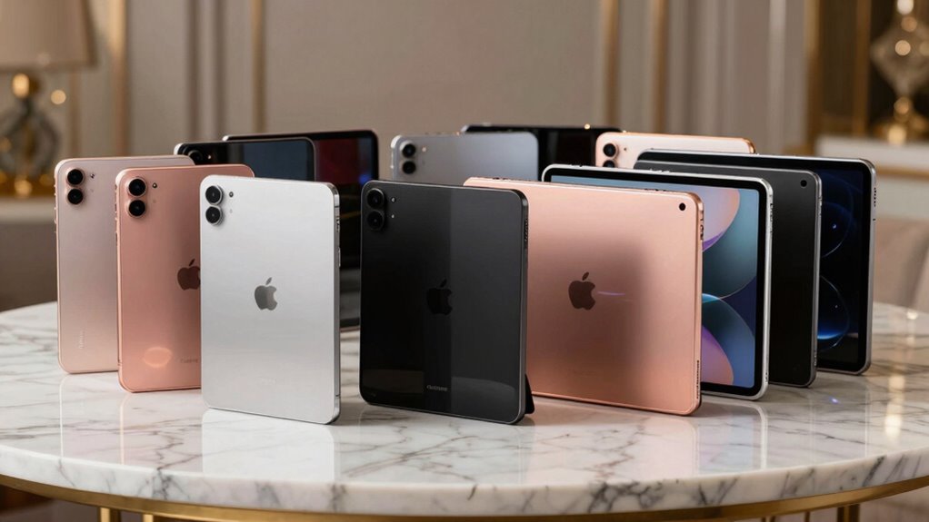 luxury high end tablet selection