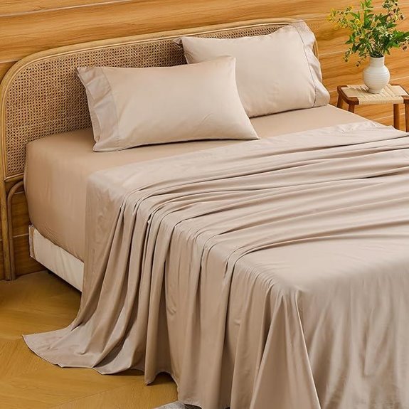 Bedlifes Deep Pocket Egyptian Cotton Sheets (King)