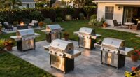 luxury outdoor grilling options