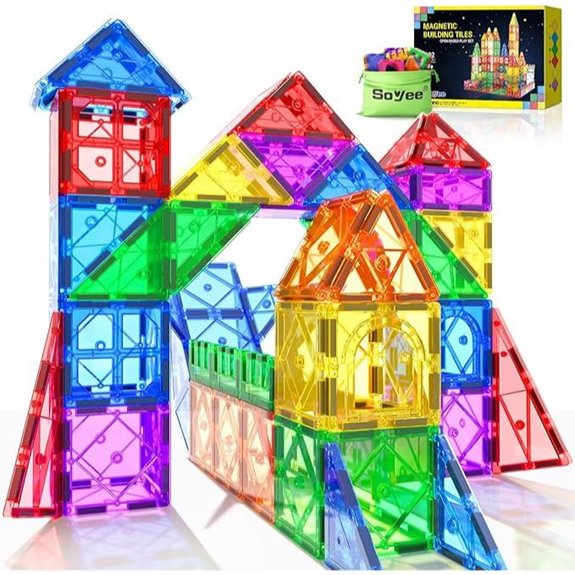 52PCS Magnetic Building Blocks STEM Toys for Kids