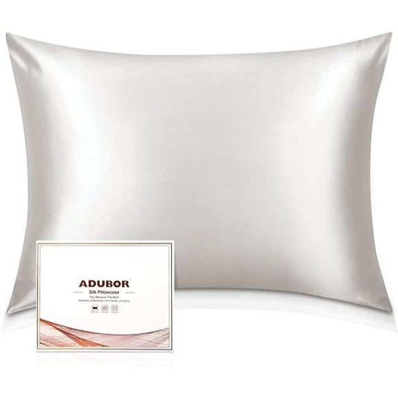 Adubor 100% Mulberry Silk Pillowcase (20×26)