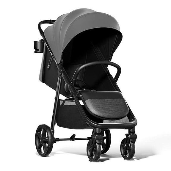 Mompush Nova Baby Stroller with Canopy and Accessories
