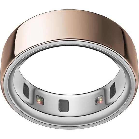 oura rose gold size