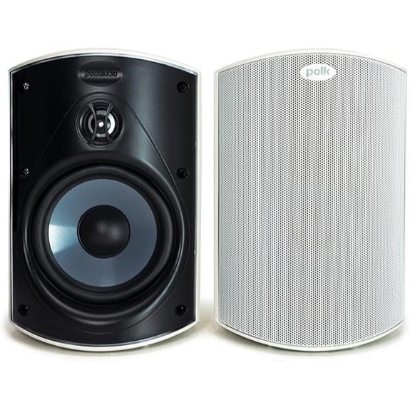 Polk Atrium 4 Outdoor Speakers (Pair White)