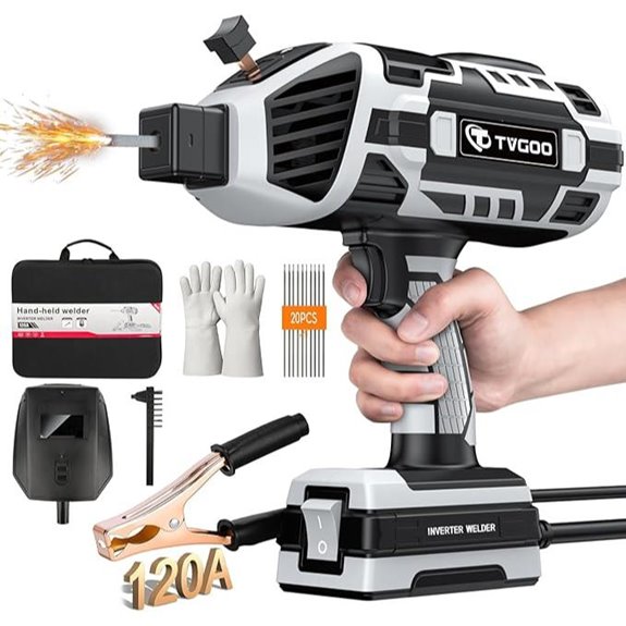 Portable Handheld Welding Machine (110V ARC 20-120A)