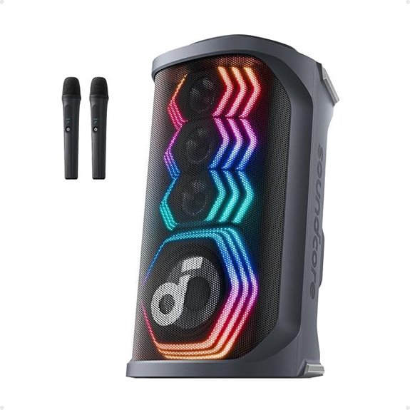 Soundcore Rave 3S AI Party Speaker with Microphones